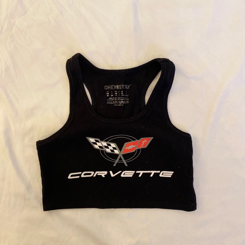 Corvette crop top